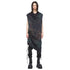 JULIUS 917KNM4 Noise / Digital Noise Shirring Top